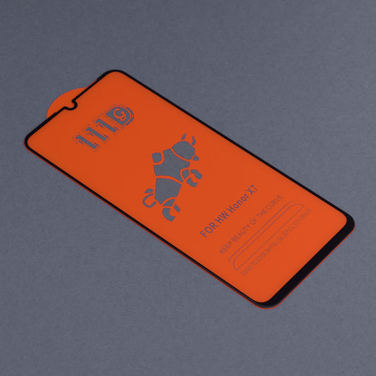 Techsuit képernyővédő fólia Samsung Galaxy A05s A057 / A05 A055 készülékhez, edzett üveg, teljes ragasztó, 111D, fekete