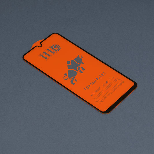 Techsuit képernyővédő fólia Samsung Galaxy A34 A346-hoz, edzett üveg, teljes ragasztó, 111D, fekete