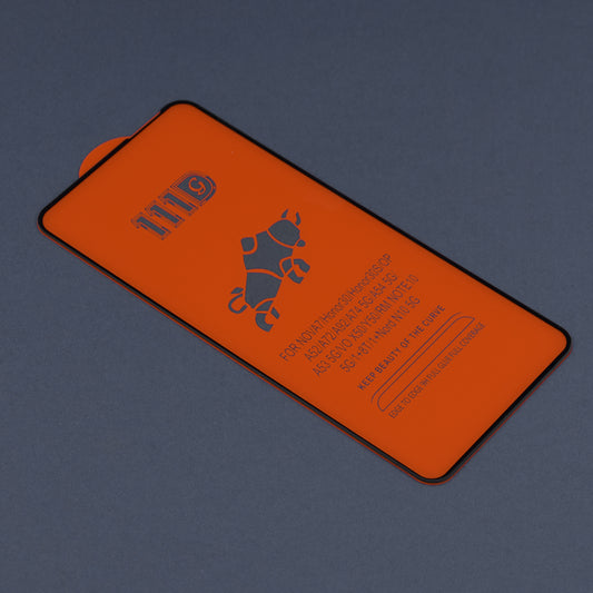 Techsuit képernyővédő fólia Xiaomi Redmi 10 2022 / 10 (2021) készülékhez, edzett üveg, teljes ragasztó, 111D, fekete