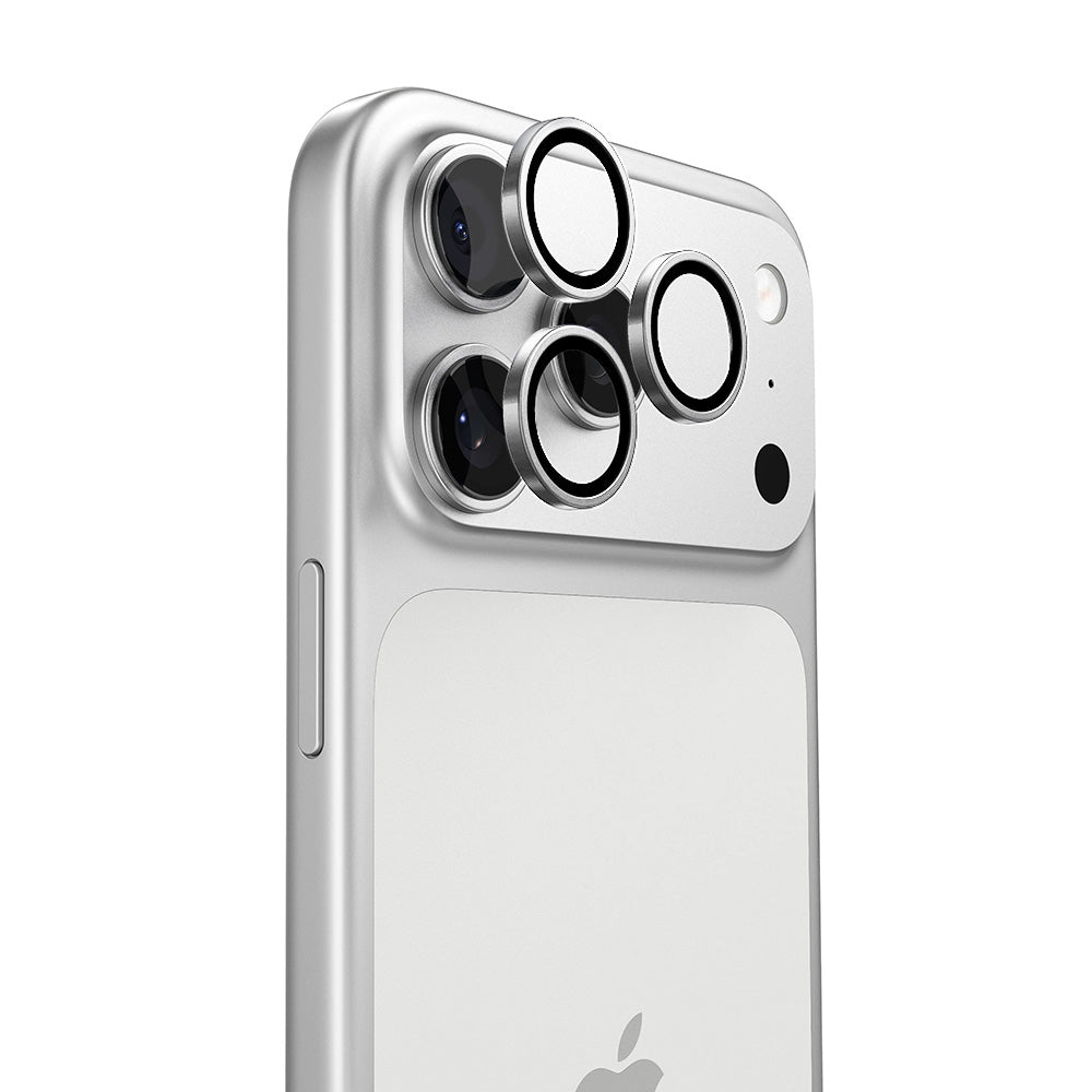 Torras Lensguard hátlapi kamera védőfólia Apple iPhone 17 Pro Max / 17 Pro készülékhez, edzett üveg, ezüst