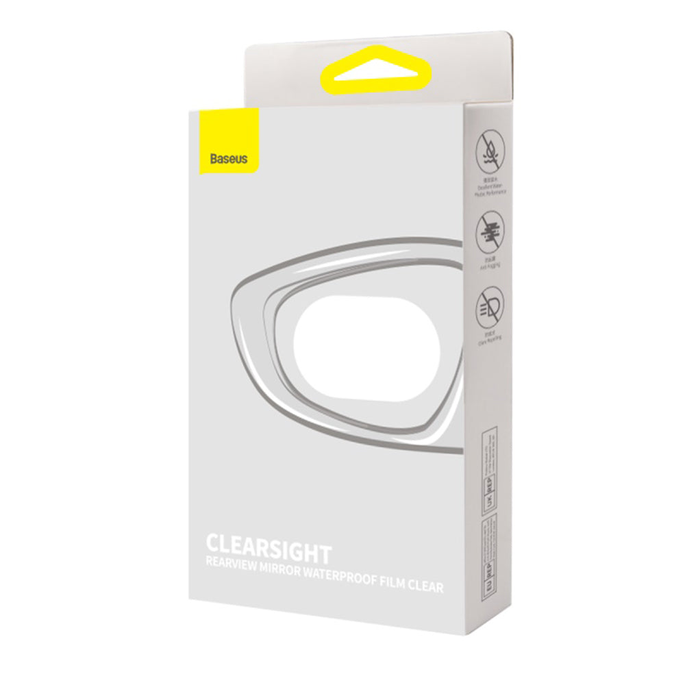 Baseus ClearSight esőálló tükörfólia, 136mm x 96mm, műanyag, 2 darabos készlet C11853200201-00