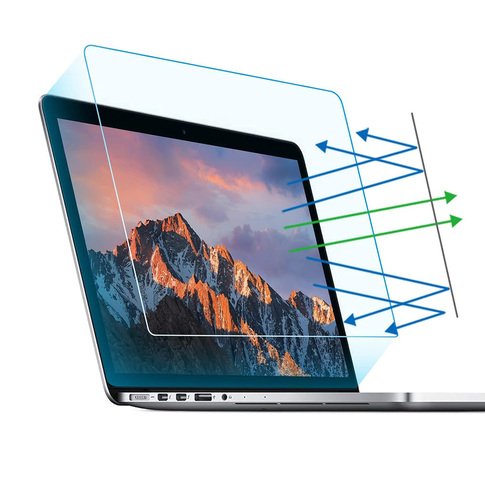 Képernyővédő fólia Anti Blue Light Techsuit VisionProX az Apple MacBook Air M4 13inch (2025) számára, Műanyag