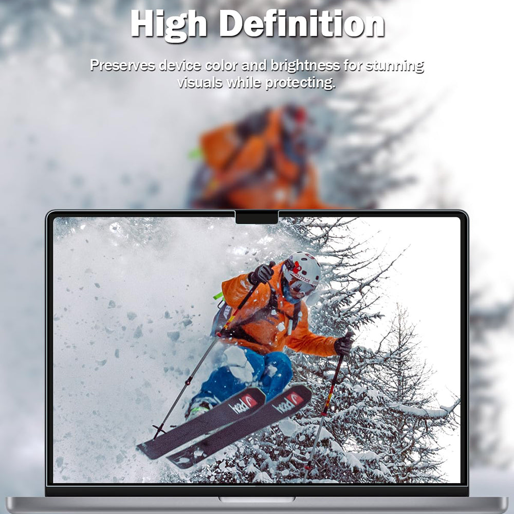 Képernyővédő fólia Anti Blue Light Techsuit VisionProX az Apple MacBook Air M4 13inch (2025) számára, Műanyag