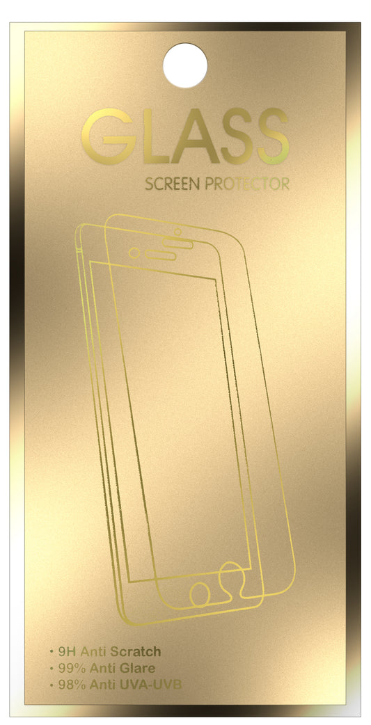 OEM Gold Edition képernyővédő Samsung Galaxy A40 A405, edzett üveg, teljes ragasztással