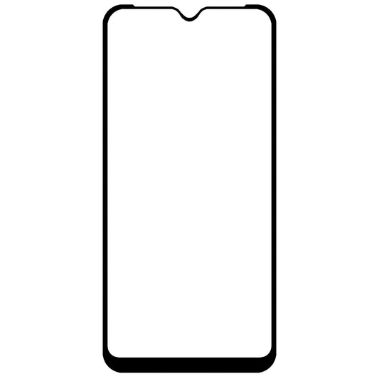 OEM képernyővédő fólia Samsung Galaxy A10 A105, Glass Shield, Full Glue, Fekete