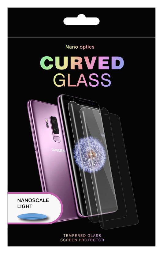 OEM képernyővédő Samsung Galaxy S21 5G G991, üveg, UV ragasztó