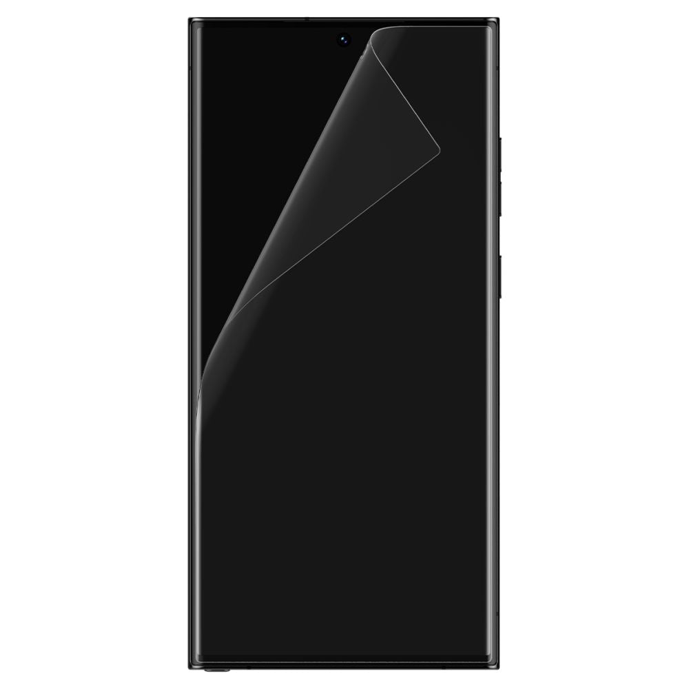 Spigen Neo Flex képernyővédő fólia Samsung Galaxy S23 Ultra S918-hoz, Műanyag, 2 darabos készlet AFL05943