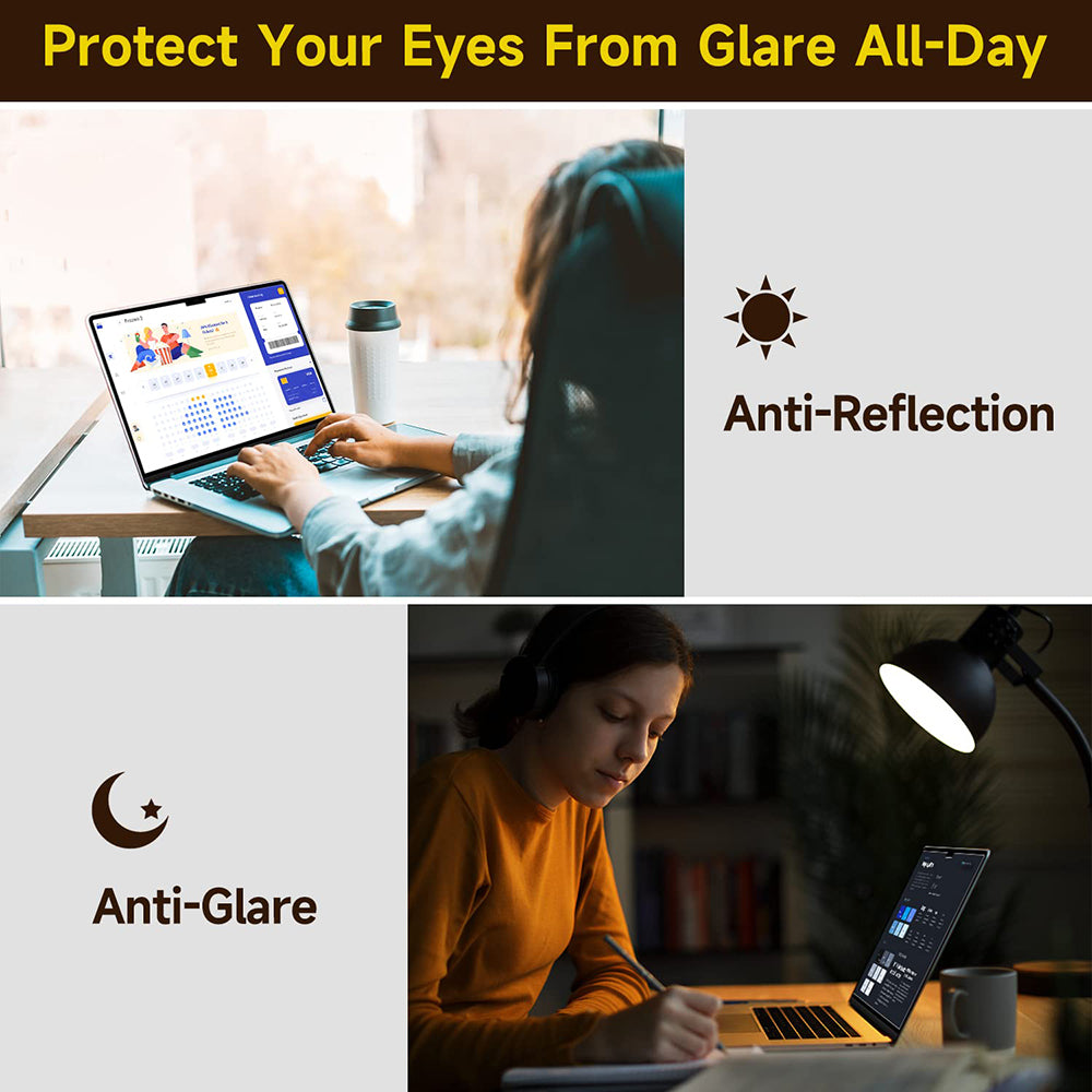 Matte Anti Blue Light Screen Protector Techsuit VisionProX for Apple MacBook Air 13inch (2020) / (2018) / (2017), Plastic