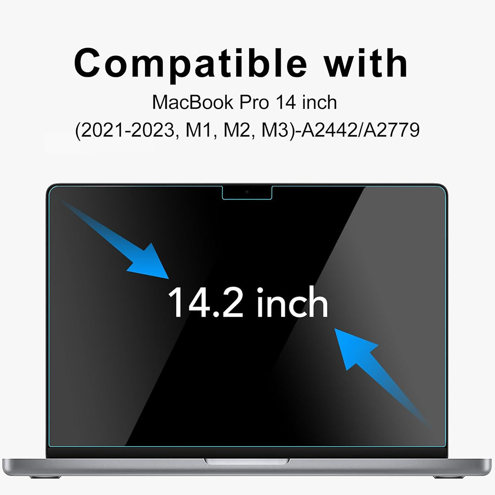 Matt Anti Blue Light Techsuit VisionProX képernyővédő fólia Apple MacBook Pro 14inch (2024), Műanyag