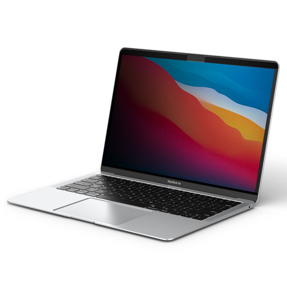 Spigen Safe View Magnetic Privacy Védőfólia Apple MacBook Air M3 13inch (2024) / (2022) készülékhez, Műanyag AFL06253