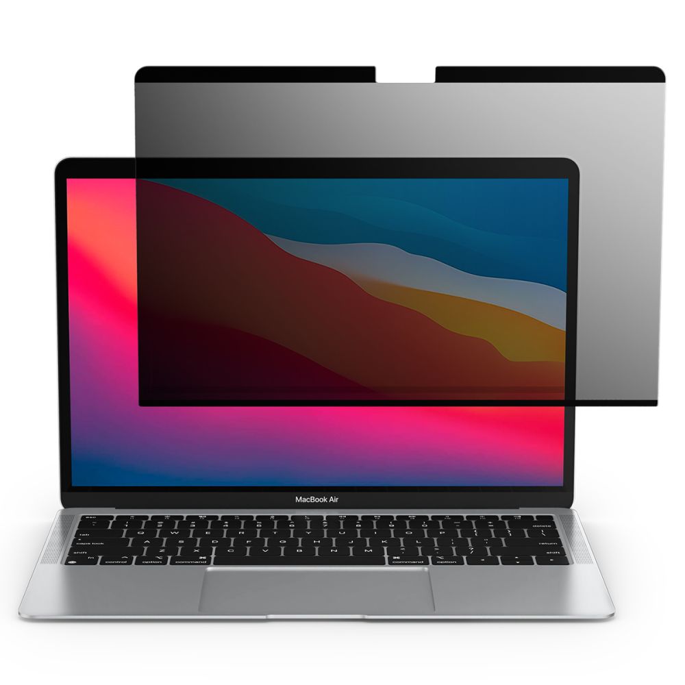 Spigen Safe View Magnetic Privacy Védőfólia Apple MacBook Air M3 13inch (2024) / (2022) készülékhez, Műanyag AFL06253