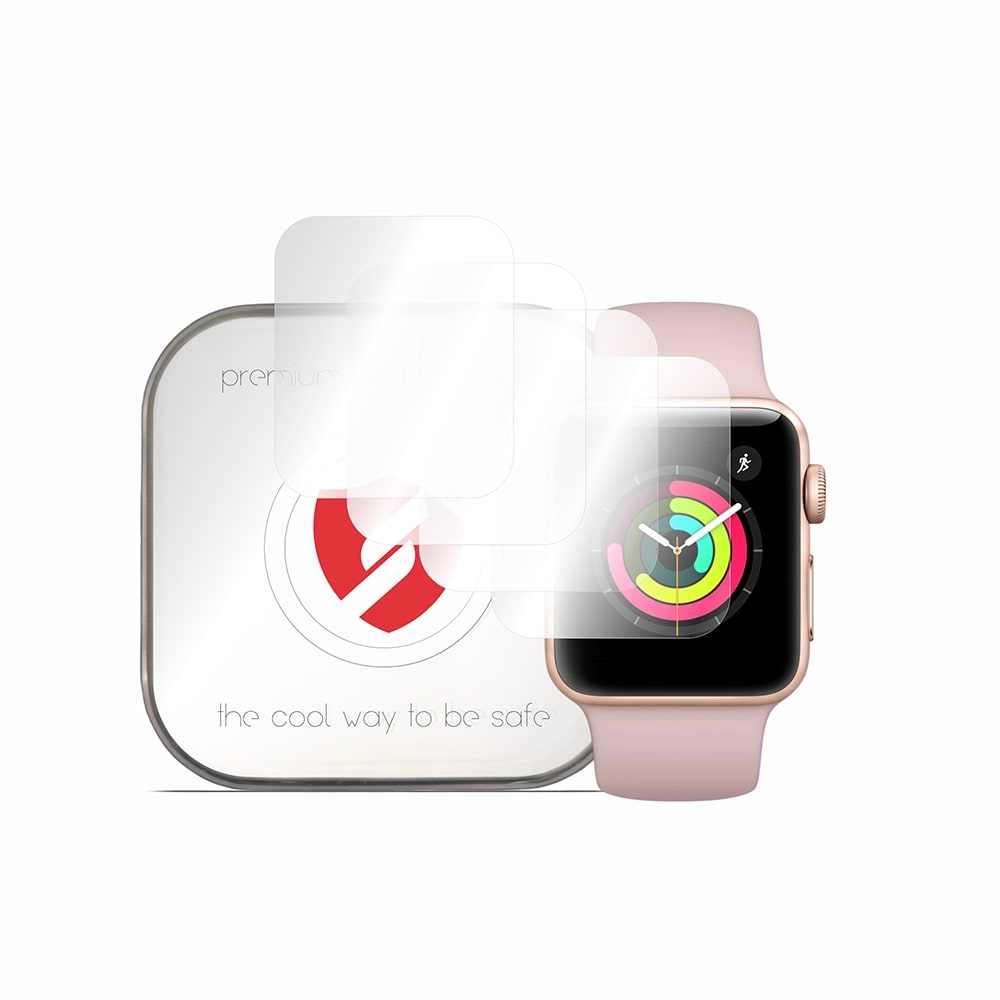 Smart Protection Premium Classic védőfólia Apple Watch 38mm szériához, 4 darabos készlet, műanyag