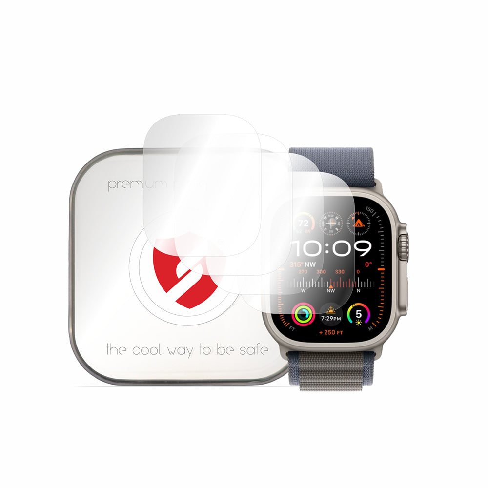 Smart Protection Premium Classic védőfólia Apple Watch Ultra Series-hez, 4 darabos készlet, műanyag