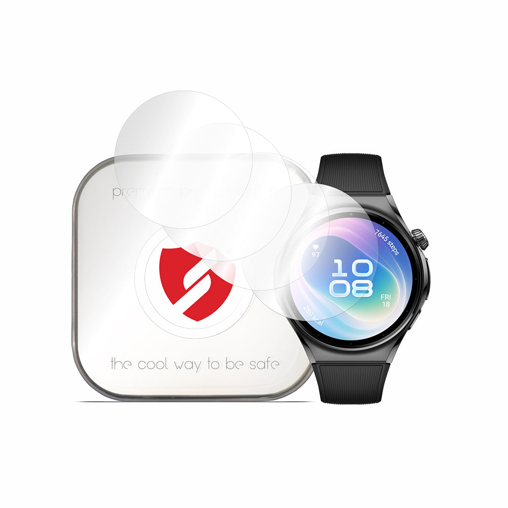 Smart Protection Premium Classic védőfólia Huawei Watch 6 46 mm-es órához, műanyag, 4 darabos készlet