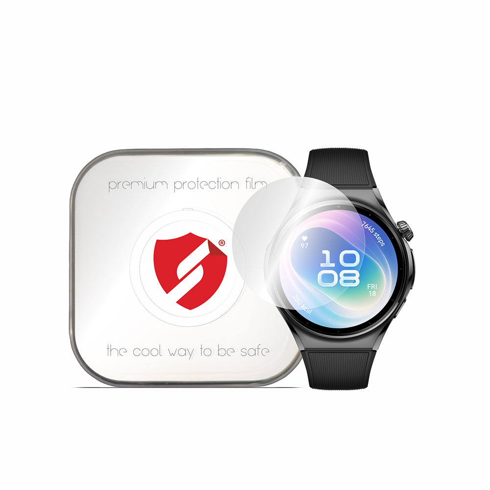 Smart Protection Premium Classic védőfólia Huawei Watch 6 46 mm-es órához, műanyag, 4 darabos készlet