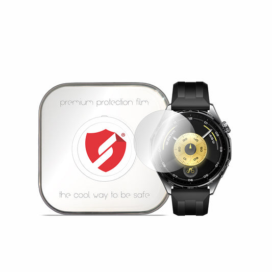 Smart Protection Premium Classic védőfólia Huawei Watch GT 6 46mm-hez, 4 darabos készlet, műanyag