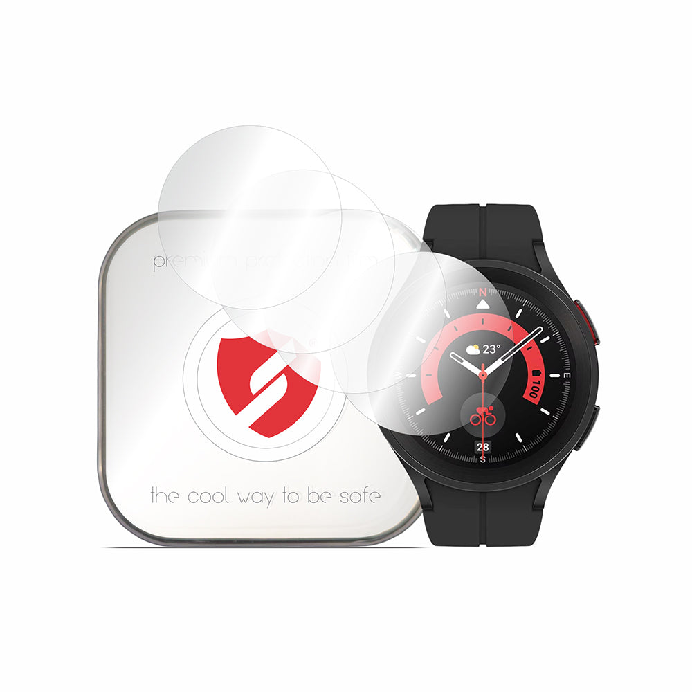 Smart Protection Premium Classic védőfólia Samsung Galaxy Watch5 Pro 45mm-hez, 4 darabos készlet, műanyag