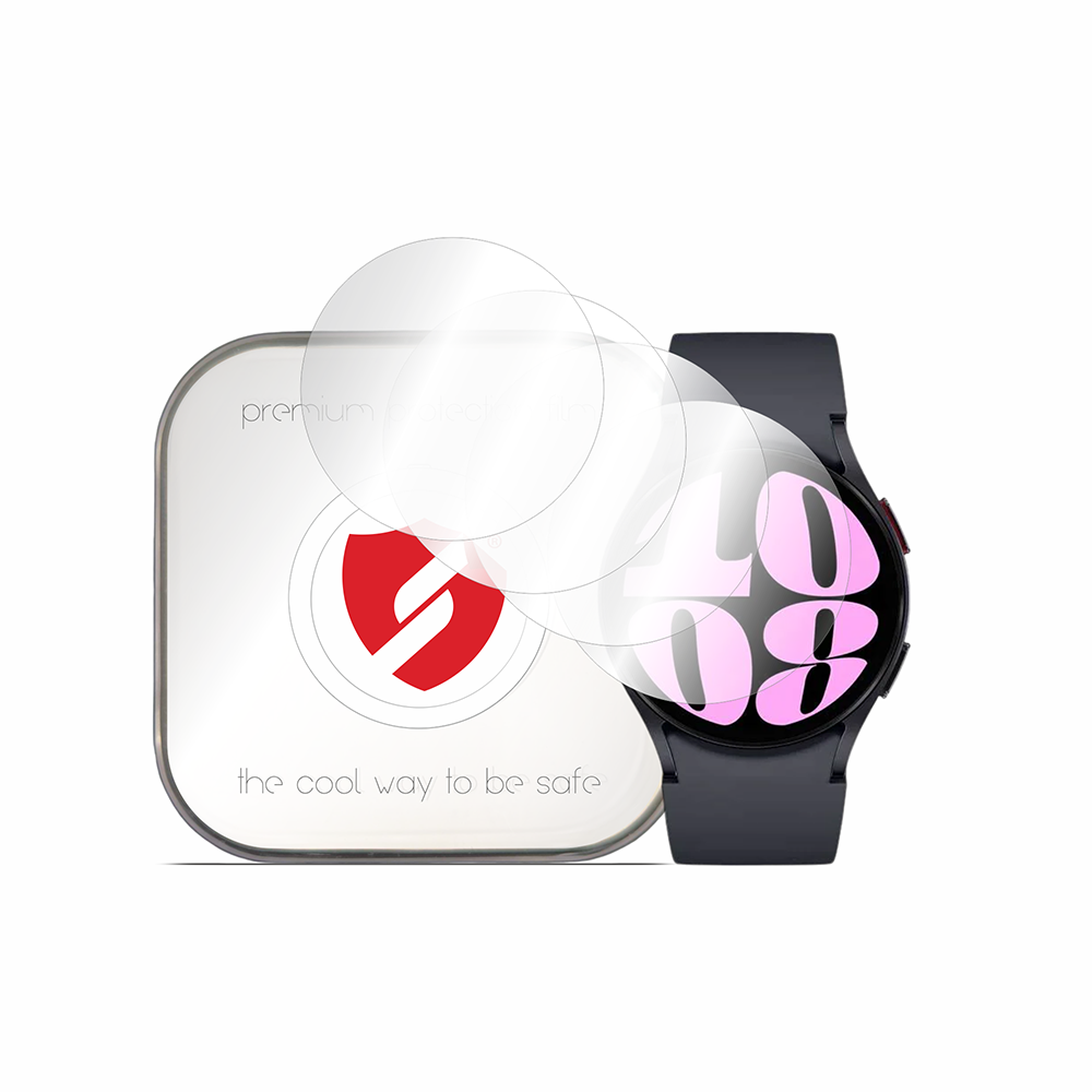 Smart Protection Premium Classic védőfólia Samsung Galaxy Watch6 44mm-hez, 4 darabos készlet, műanyag