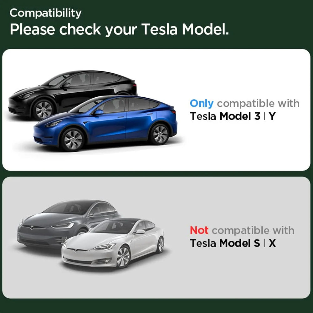 Spigen GlastR EZ FIT Anti-Glare védőfólia Tesla 3 navigációhoz (2021 - 2023), edzett üveg AGL04338