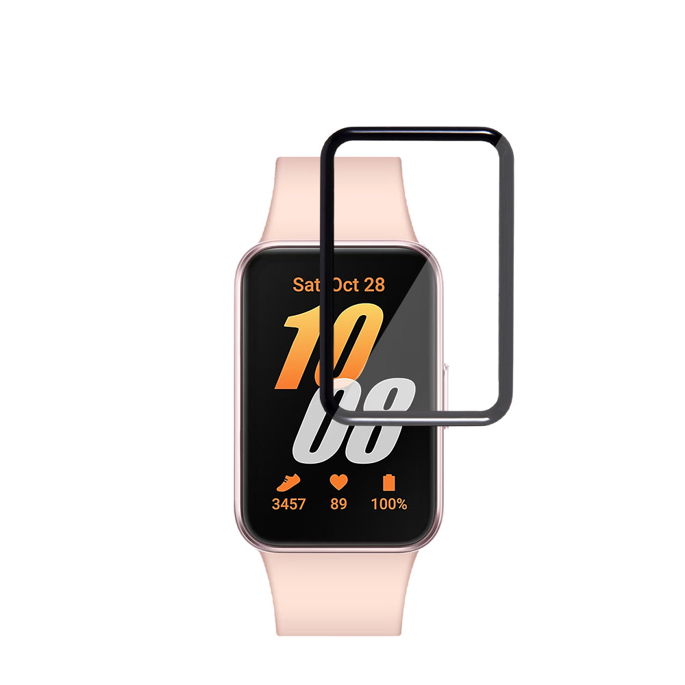 Techsuit Nano Flex védőfólia Samsung Galaxy Fit3 R39M-hez, 2 darabos készlet, műanyag, fekete