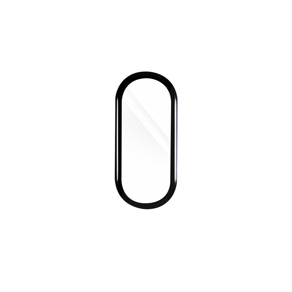 Techsuit Nano Flex védőfólia Xiaomi Smart Band 8-hoz, 2 darabos készlet, Műanyag, Fekete