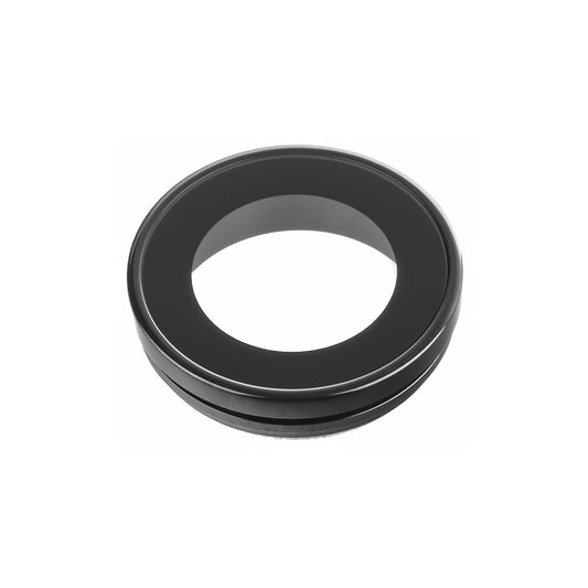 Hátsó kameraüveg Apple iPhone 12 Pro Max, UltraWide, kerettel (belül), fekete