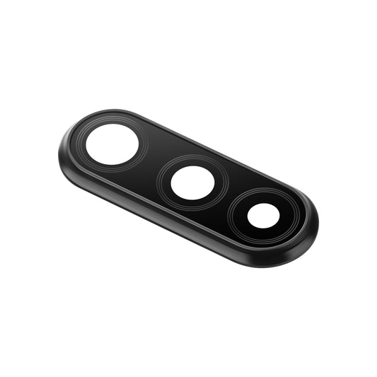 Hátsó kamera üveg Huawei P30 lite, kerettel, fekete