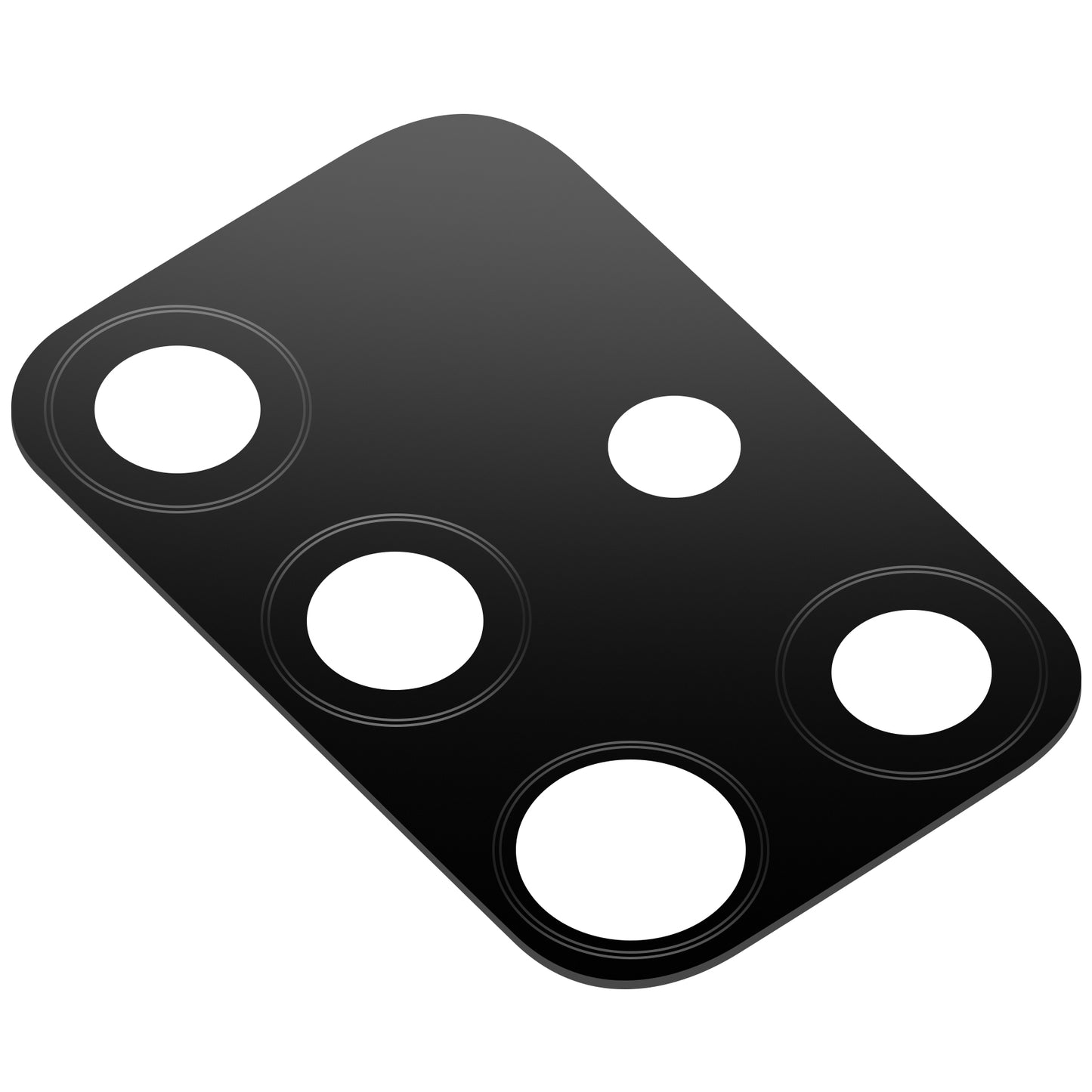 Back Camera Glass Samsung Galaxy A71 A715, Black, Service Pack GH64-07655A