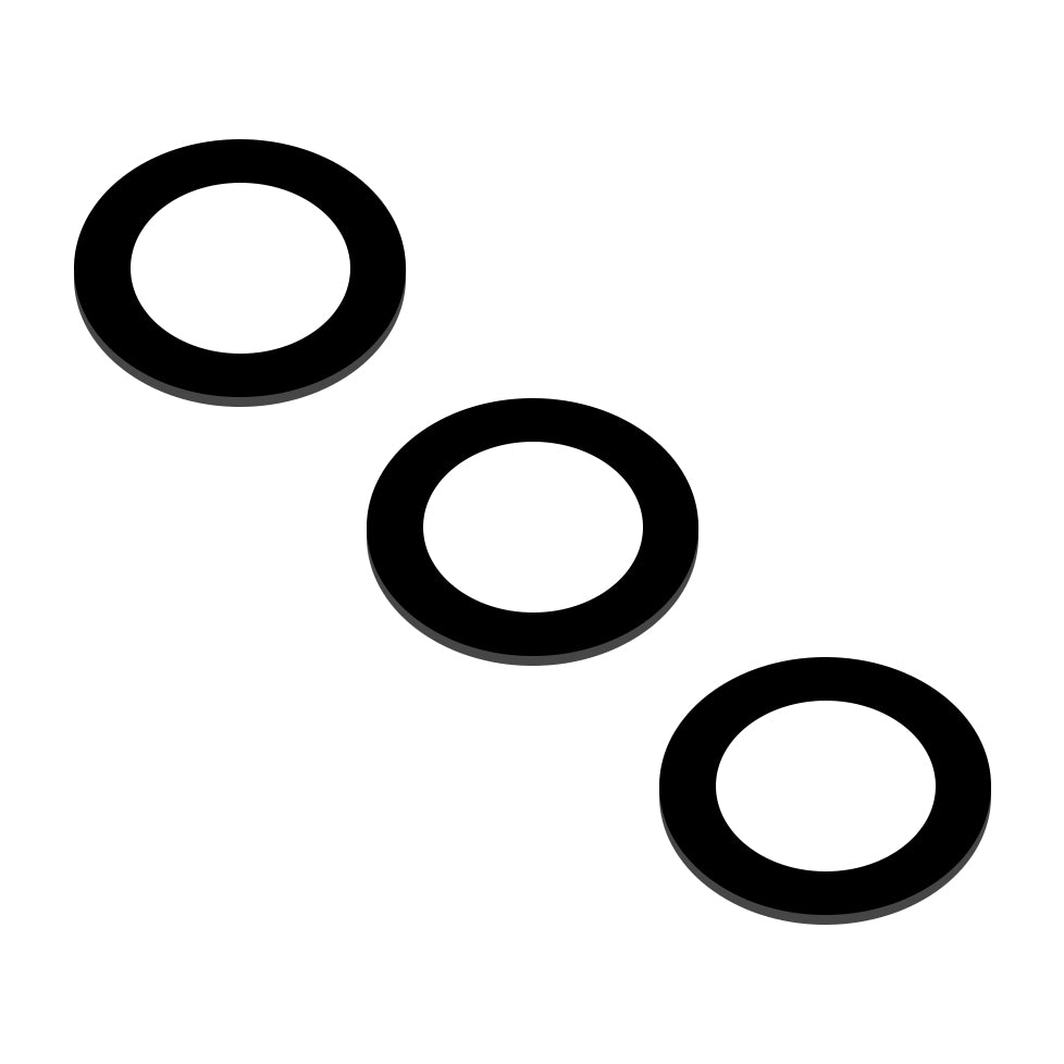 Samsung Galaxy S23+ S916 hátsó kameraüveg, Wide + UltraWide + Telephoto, Fekete