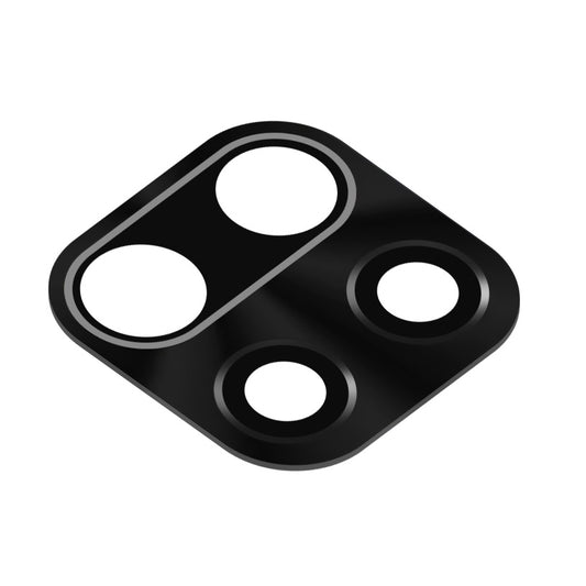 Hátsó kamera üveg Xiaomi Redmi Note 9, fekete