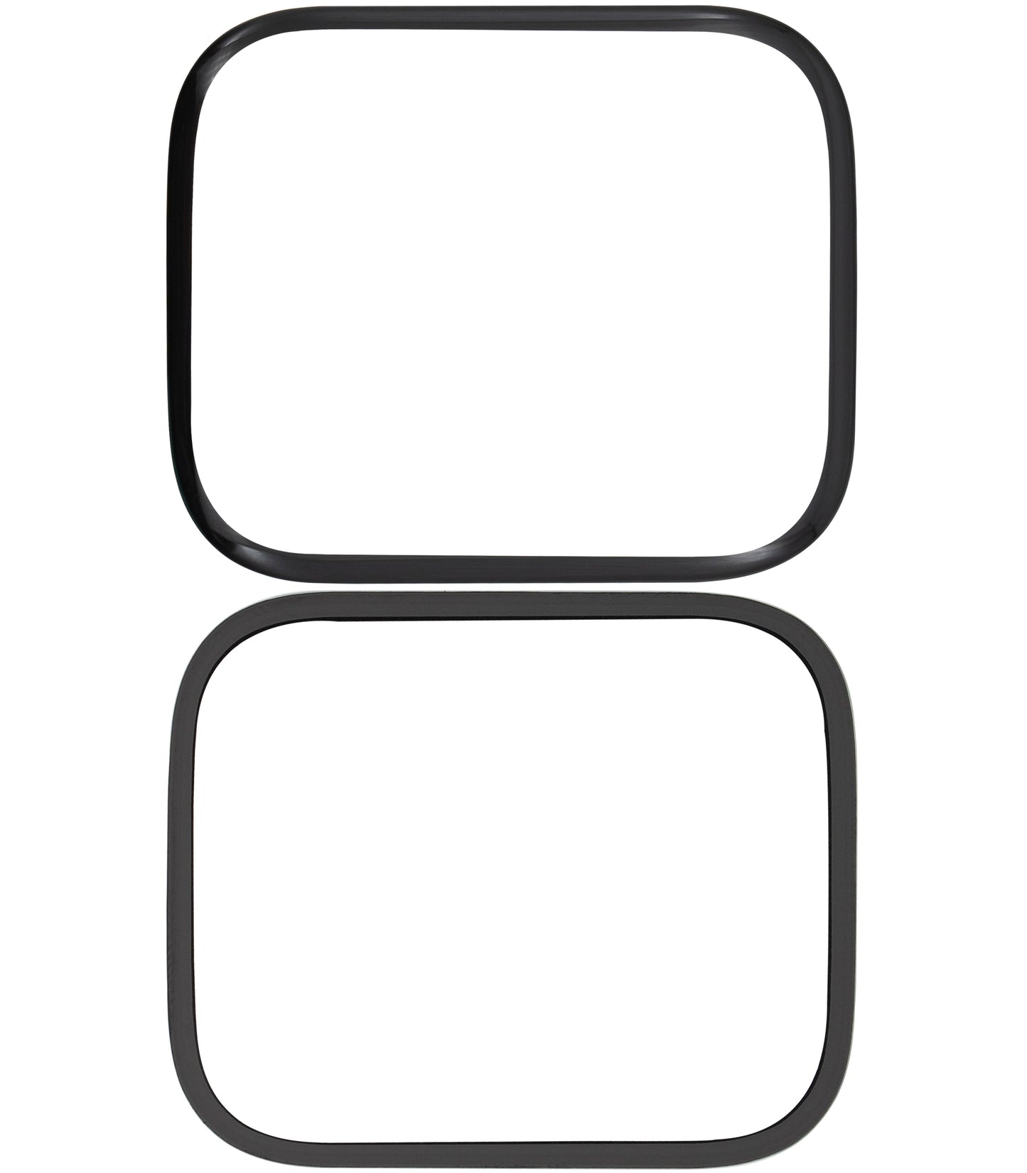 Üveg Kijelző az Apple Watch Series 8 41mm / 7 41mm-hez, Fekete