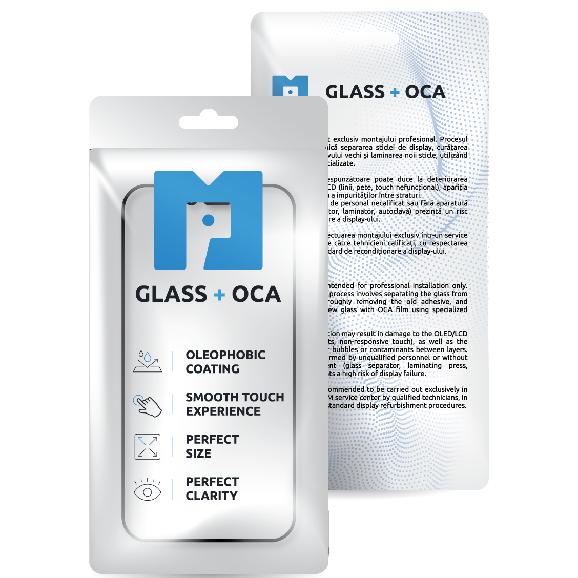 Képernyőüveg + OCA MP kompatibilis az Apple iPhone 17-tel, Fekete