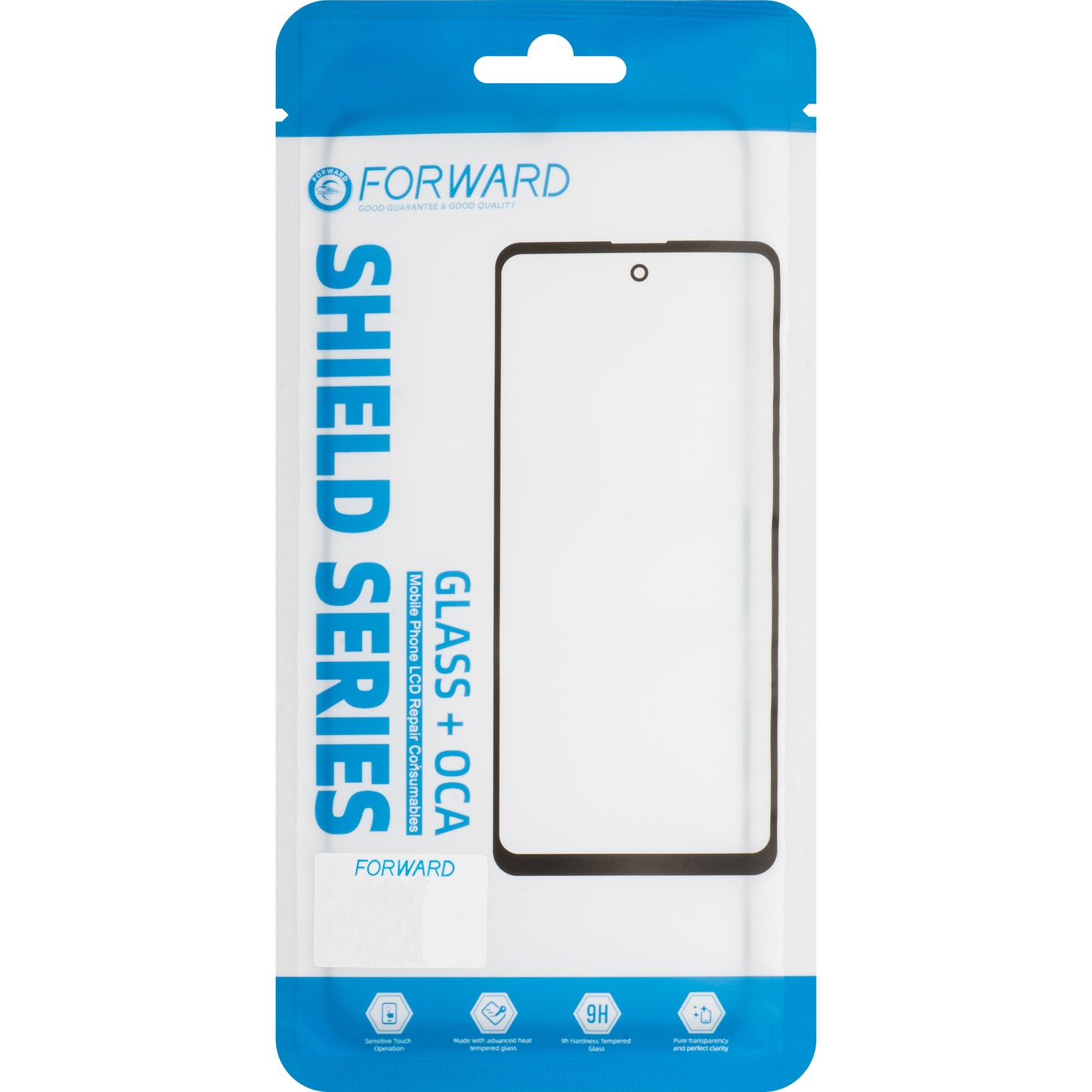 Képernyőüveg + OCA Forward Shield Samsung Galaxy S24 S921-hez, Fekete