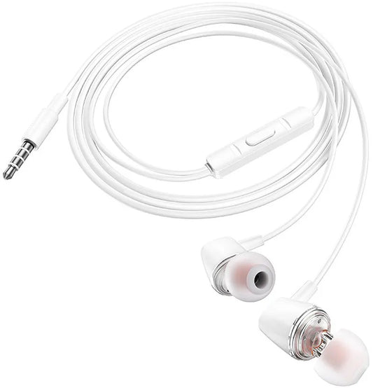Handsfree 3.5mm HOCO M107, Fehér