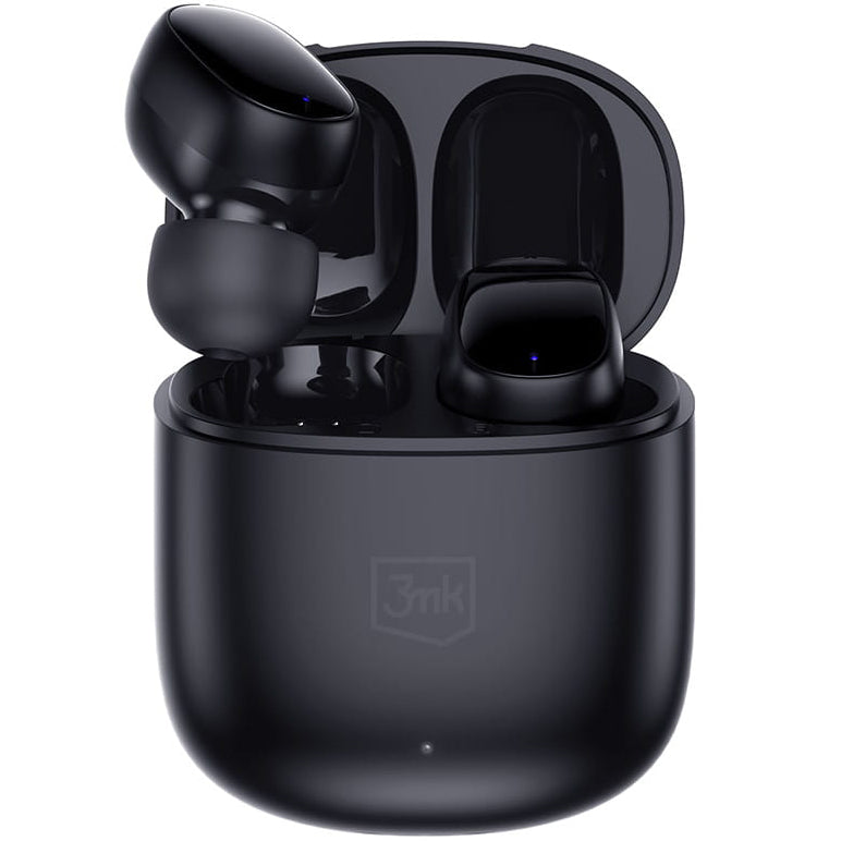 Handsfree Bluetooth 3MK FlowBuds, TWS, Fekete