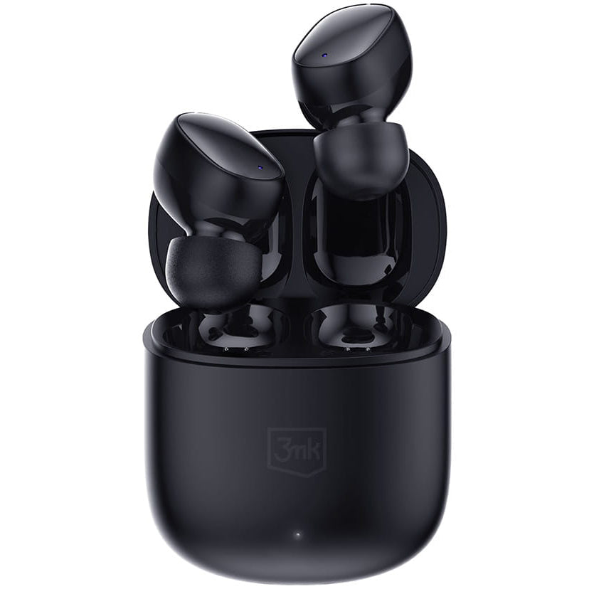 Handsfree Bluetooth 3MK FlowBuds, TWS, Fekete