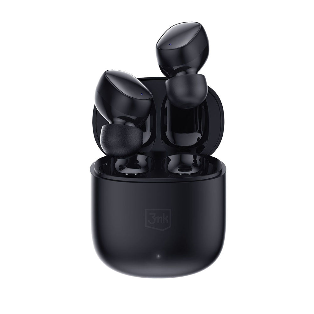 Handsfree Bluetooth 3MK FlowBuds, TWS, Fekete