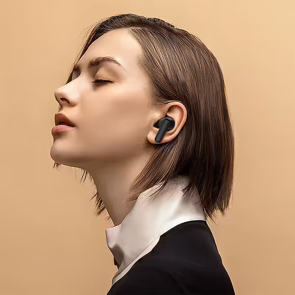 Handsfree Bluetooth Acefast W6, TWS, ANC, Fekete