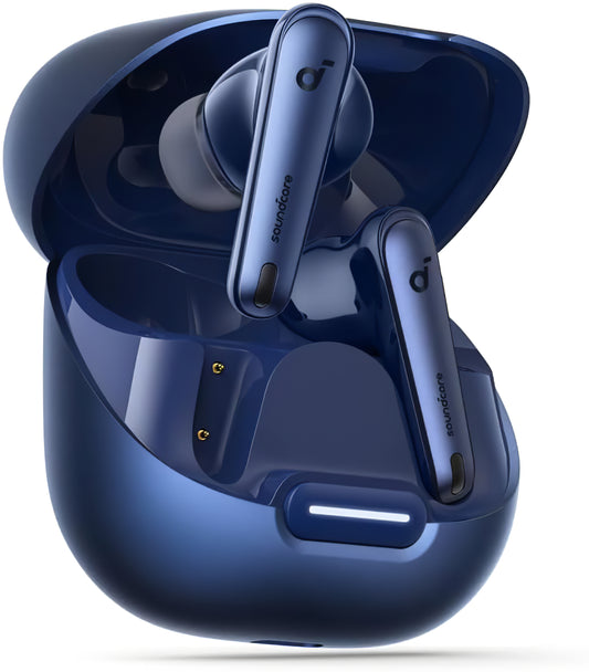 Bluetooth kihangosító Anker SoundCore Liberty 4 NC, TWS, ANC, MultiPoint, kék A3947G31