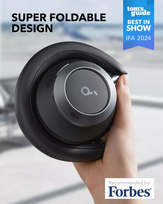 Bluetooth kihangosító Anker SoundCore Space One Pro, A2DP, ANC, Fekete, Újracsomagolt A3062G11
