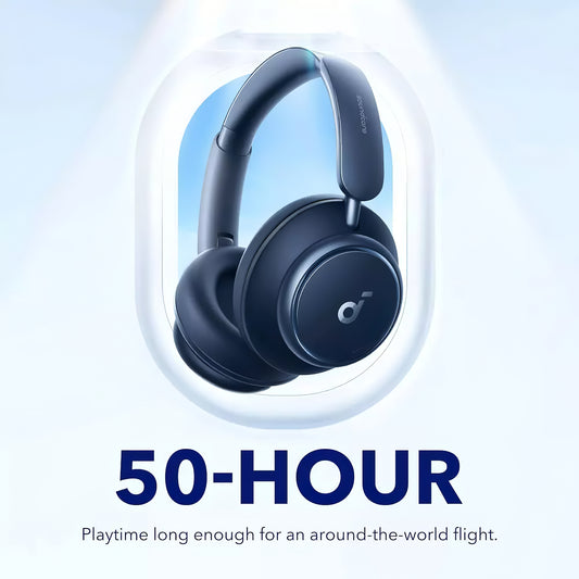 Anker SoundCore Space Q45 Bluetooth kihangosító, többpontos, A2DP, ANC, kék A3040G31