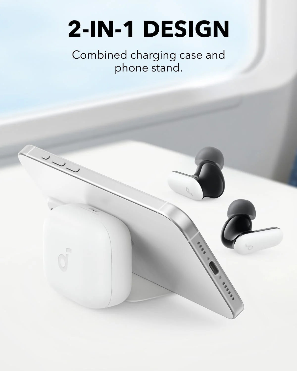 Handsfree Bluetooth Anker SoundCore P30i, TWS, ANC, Fehér A3959321