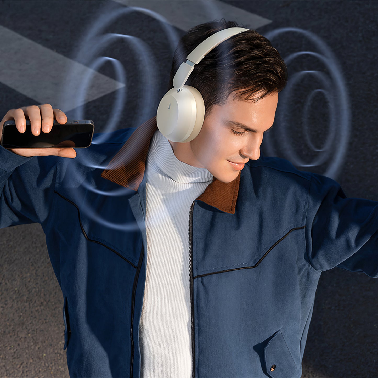 Handsfree Bluetooth Baseus Bass 35 Max, A2DP, Fehér A00070800221-00