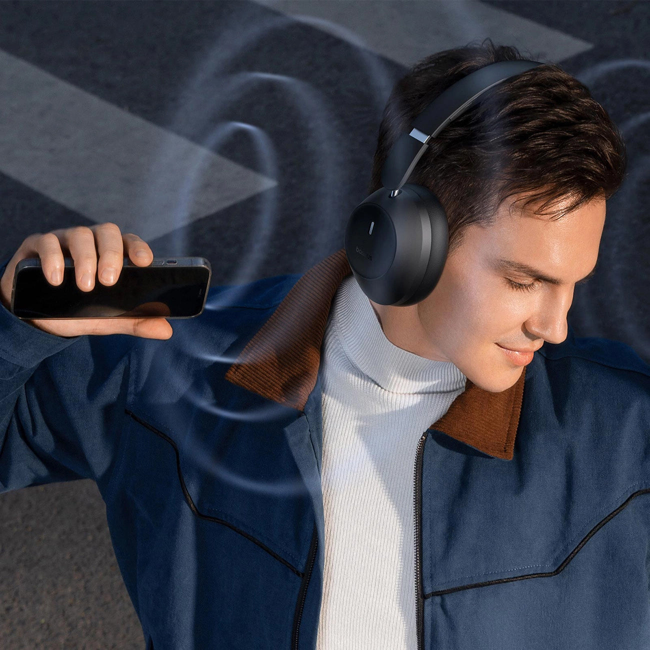 Handsfree Bluetooth Baseus Bass 30 Max, A2DP, Fekete A00070700121-00