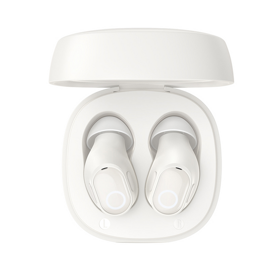 Baseus Bowie WM02 Bluetooth kihangosító, TWS, Fehér, Újracsomagolt NGTW370202