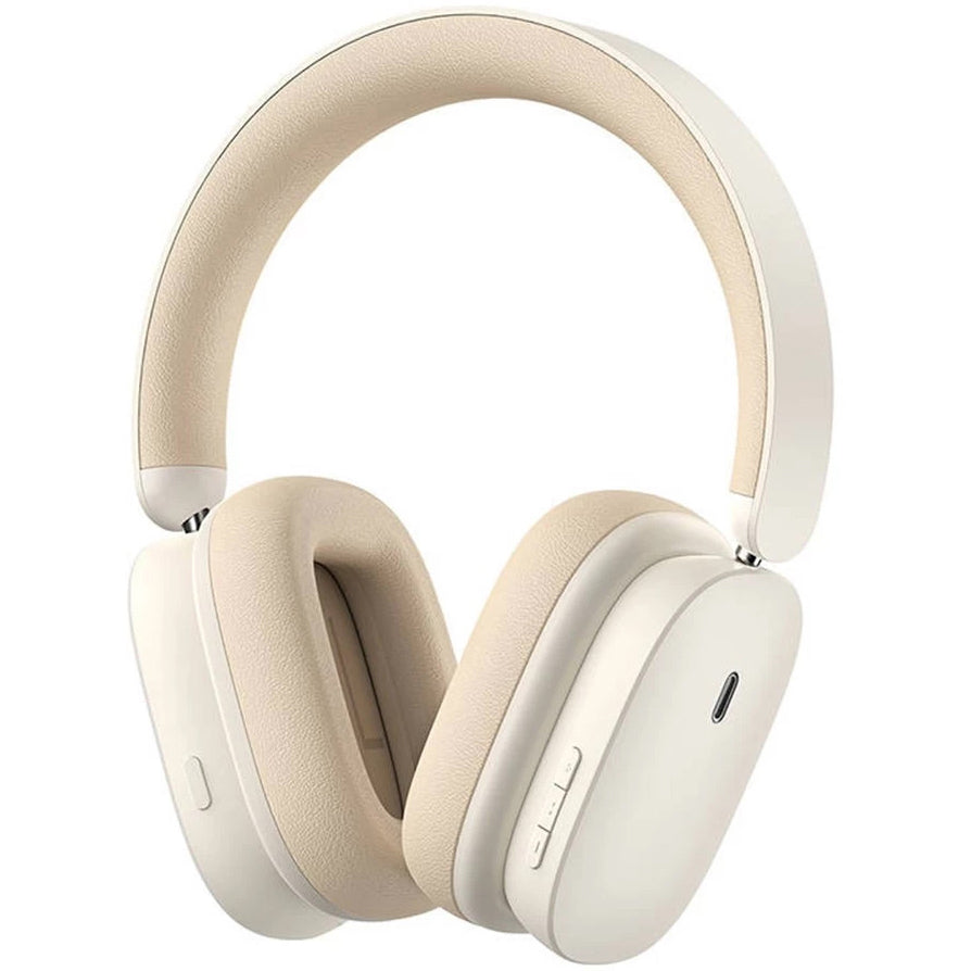 Baseus Bowie H1 Bluetooth kihangosító, A2DP, ANC, krém NGTW230202