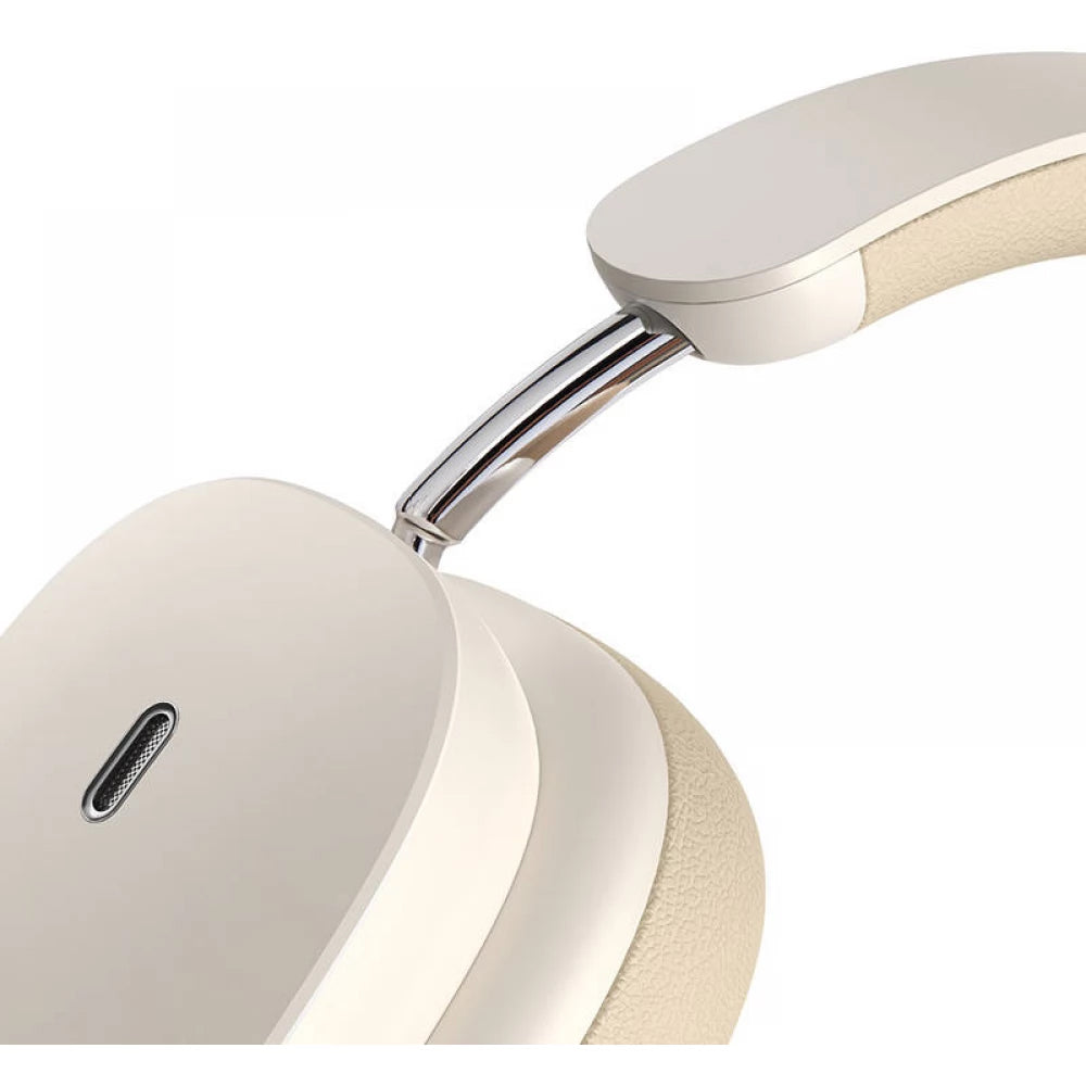Baseus Bowie H1 Bluetooth kihangosító, A2DP, ANC, krém NGTW230202