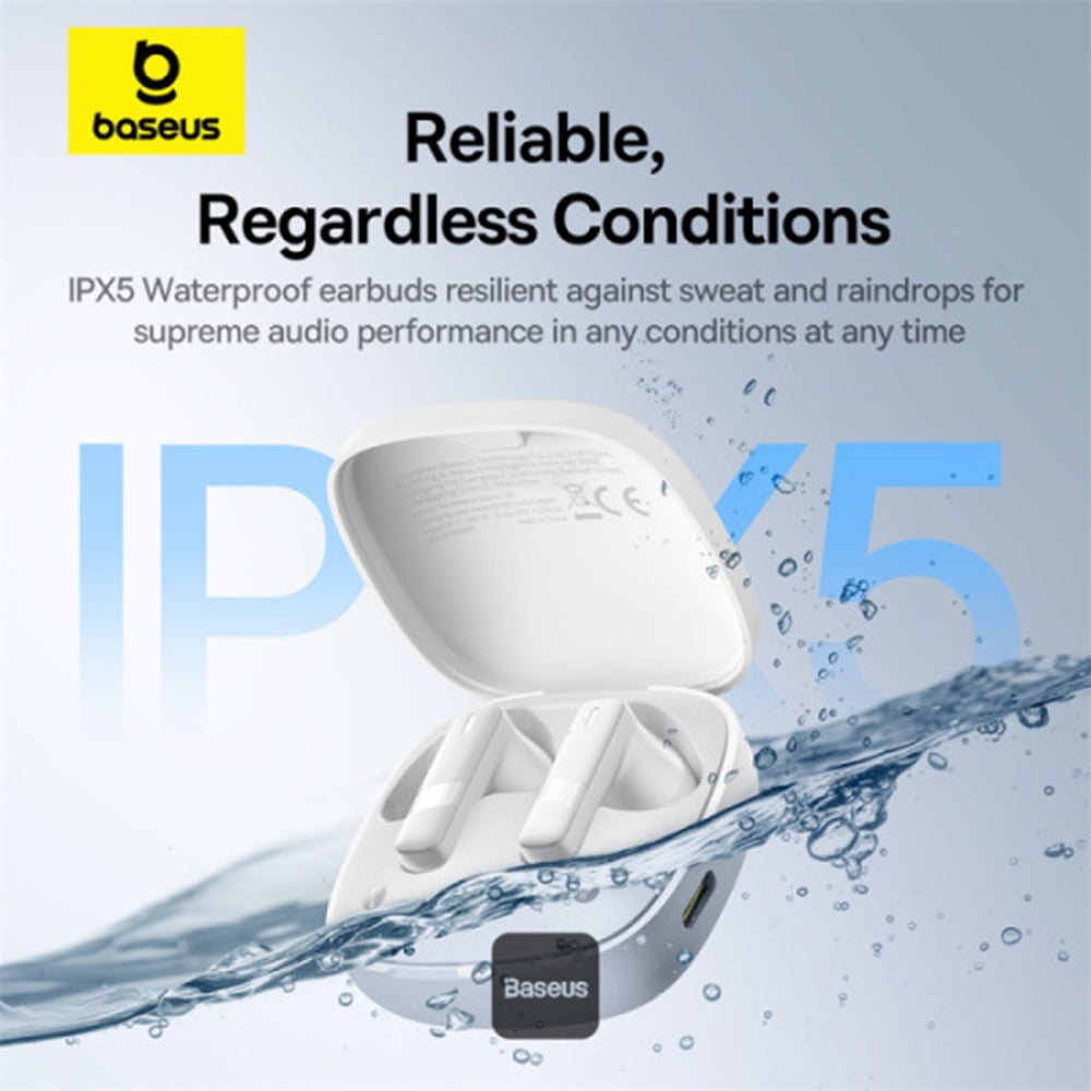 Handsfree Bluetooth Baseus Bowie E20, TWS, Fehér A00069700223-00