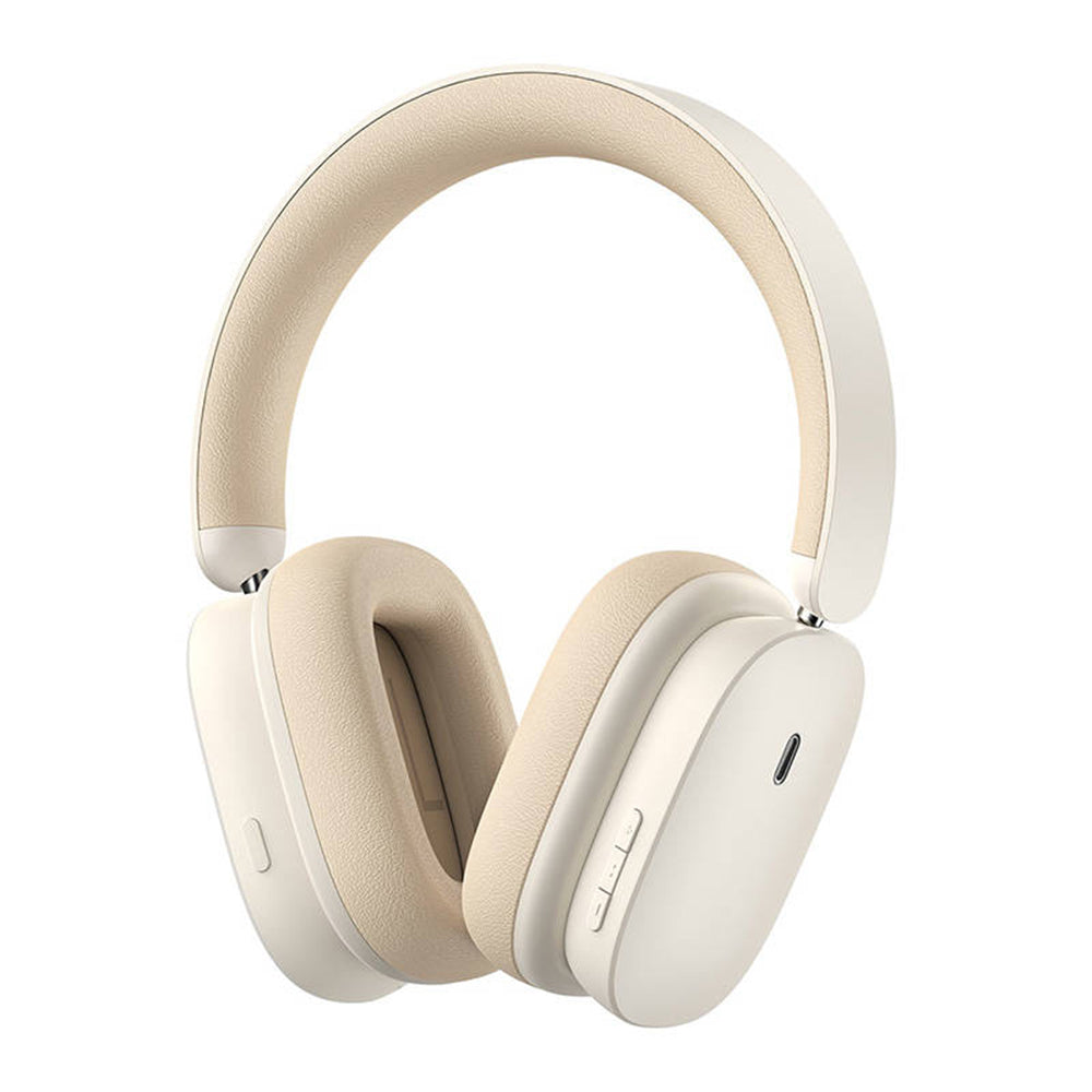 Baseus Bowie H1 Bluetooth kihangosító, A2DP, ANC, krém NGTW230202