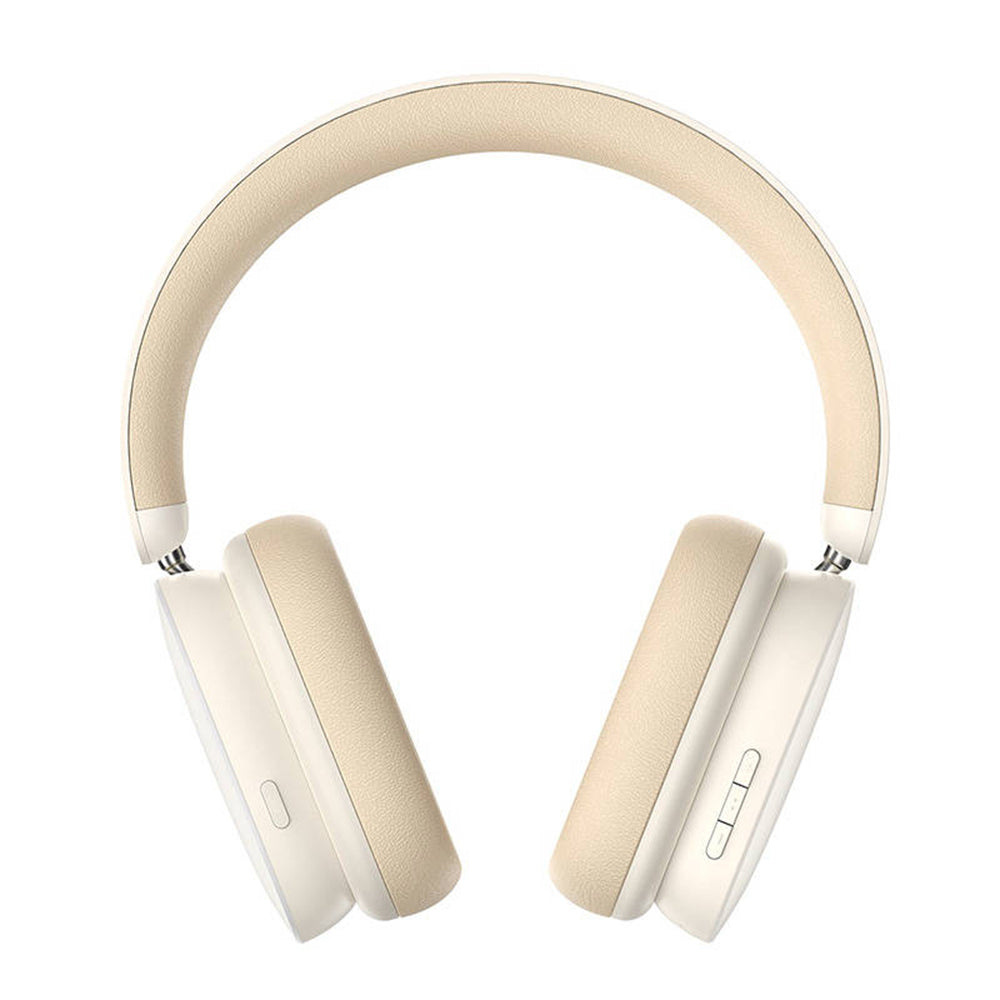 Baseus Bowie H1 Bluetooth kihangosító, A2DP, ANC, krém NGTW230202